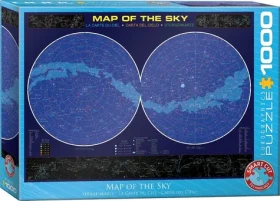 EUROGRAPHICS Puzzle Mapa nebe