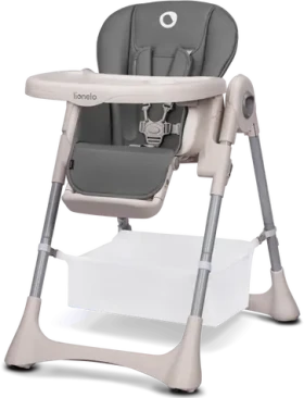 Lionelo Jedálenská stolička Zanna Grey Stone / Nosnosť do 15 kg (LO-ZANNA GREY STONE)