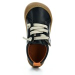 Aylla Keck Kids čierne na natural barefoot topánky 33 EUR