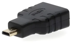 Nedis čierna / Adaptér HDMI - micro HDMI / pozlátené konektory / priamy (CVGB34907BK)