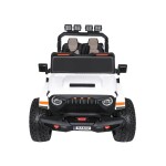 Mamido Elektrické autíčko Extreme Sport 4x4 s premenlivou veľkosťou bielej