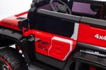 Mamido Mamido Elektrické autíčko Trust Adventure dvojmiestne 12V | 2x25W červené