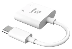 Akasa adaptér USB-C na 3,5 mm jack / Redukcia / Power Delivery (AK-CBCA30-08WH)