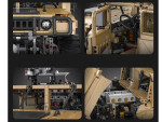 Mamido Súprava kociek 3935-ele vojenské auto Humvee 1:8 pohyblivé prvky ZA5252