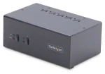 StarTech P2DD46A2 čierna / KVM prepínač / 2× PC / Dual-head / DisplayPort / 4K / USB (P2DD46A2-KVM-SWITCH)