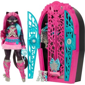 Monster High Skulltimate Secrets Hauntlywood Mysteries bábika - catty
