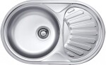 DEANTE DEANTE - Twist nerez dekor - Nerezový drez, 1 - bowl s odkvapkávačom ZEU_311B