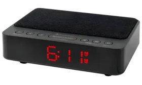 Soundmaster UR124SW čierna / Rádiobudík / FM / PLL / bezdrôtové nabíjanie telefónu (UR124SW)