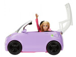 Mamido Kabrio autíčko pre bábiky Barbie s elektrickou nabíjacou stanicou ZA5527