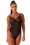 Gossard 20009 kolor:black/silver