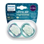 Philips AVENT Cumlík Ultra air nočný 6-18m chlapec 2ks