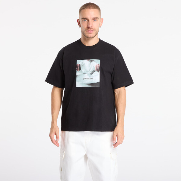 Tričko PLEASURES Breakfast T-Shirt Black XL