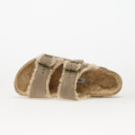 Tenisky Birkenstock Arizona Shearling Suede Leather/ Fur Taupe EUR 46