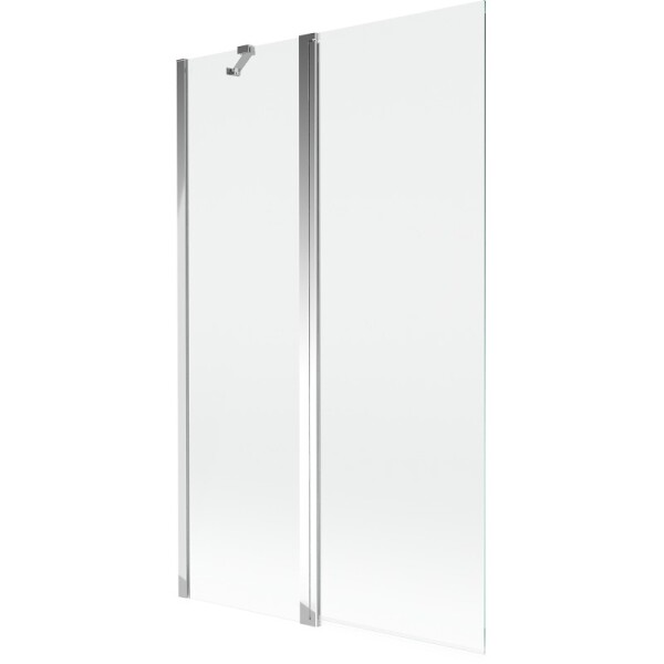 MEXEN - MIST vaňová zástena 110x150 cm 6mm f+s, chróm, číra 8A9-110-011-01-00