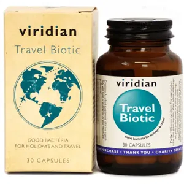 Viridian Travel Biotic 30 cps (Cestovné probiotiká) (11988)