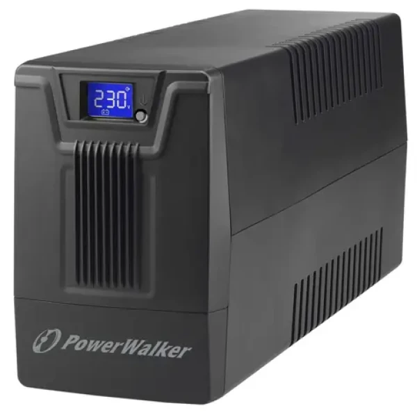 PowerWalker VI 600 SCL / záložný zdroj UPS / 600 VA / 360 W / 2x Typ F (CEE 7/3) / USB (10121139)