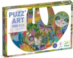 DJECO Obrysové puzzle Leňochod