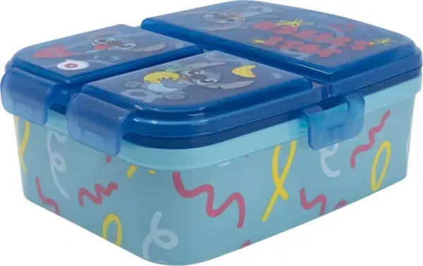 STOR XL Multi Box na desiatu Stitch / Box na desiatu / 3 priehradky / bez BPA (75099)