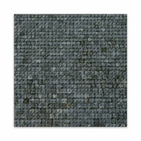 BRIXIES PLUS 225.003 Dizajnová podložka na stavanie - dlažobné kocky 25,5 x 25,5 cm