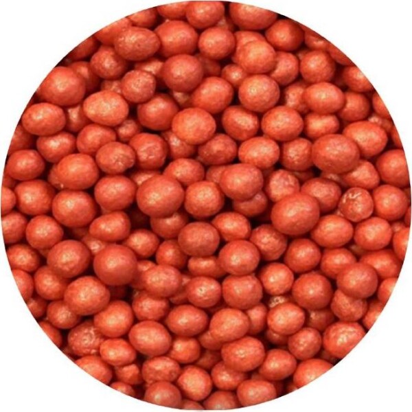 Cukrovo–ryžové perly červené 5 mm 1 kg - I LOVE CAKES - I LOVE CAKES