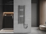 MEXEN/S - Ares radiátor + vykurovacia tyč 1200 x 400 mm, 300 W, chróm W102-1200-400-2300-01
