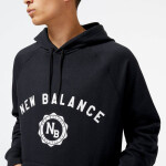 Športová sezónna mikina New Balance French Terry H BK M MT31901BK M