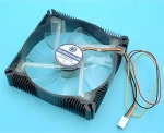 Primecooler PC-AB12025L12-4BL modrá LED / Ventilátor pre PC / 120mm / 3-pin / 1800 rpm (PC-AB12025L12-4BL)