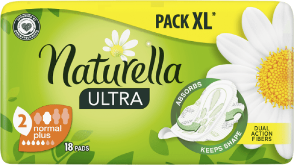 NATURELLA Ultra normal plus harmanček 18 ks