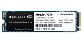 TeamGroup MP33 2TB / SSD / M.2 2280 / PCIe 3.0 x4 / R: 1800 MB / s / W: 1500 MB / s / TBW 1000TB (TM8FP6002T0C101)
