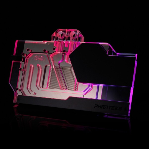 Phanteks PHANTEKS Glacier G40 RTX 4090 Waterblock with Backprokove for MSI, D-RGB - black
