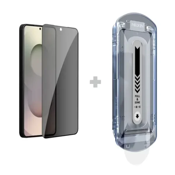 Nillkin Tvrdené Sklo 0.25mm Guardian 2.5D pre Samsung Galaxy S26 Black (s aplikátorom) (57983129405)