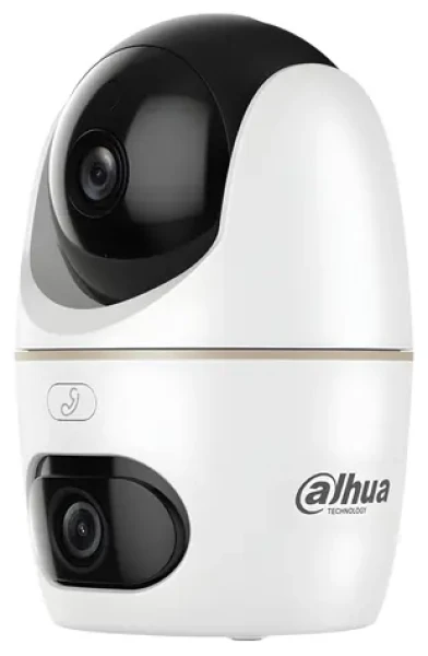 Dahua H3D-3F biela / IP kamera / duálna / vnútorná / Wi-Fi / 3+3 Mpix / objektív 3,6 mm / H.265 / IR 30m (IPC-H3DP-3F-0360B)