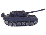 Mamido Tank R/C Diaľkovo ovládaný Svetlá Zvuk Námornícka modrá 1:18 27MHz