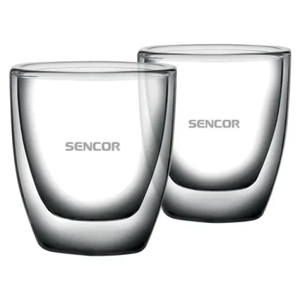 Sencor SGX 001 Sada 2 pohárov na espresso 80ml (8590669371990)