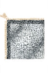 Art Of Polo 23409 Sling s divokými strapcami ecru 110x110 cm