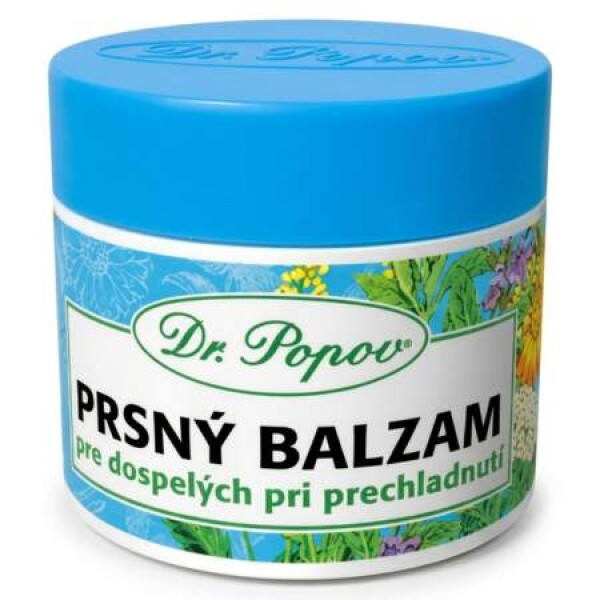 DR. POPOV Prsný balzam pre dospelých 50 ml