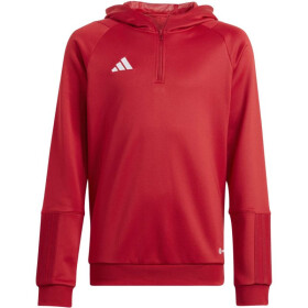 Detská mikina adidas Tiro 23 Competition Hoodie červená HI3052 164CM