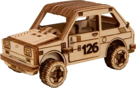 Wooden City 3D Drevené puzzle Superfast Rally Car 3