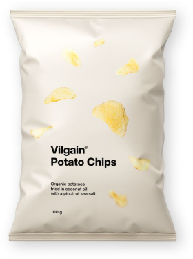 Vilgain Zemiakové chipsy BIO – morská soľ 100 g