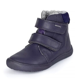 Dievčenské zimné barefoot topánky PRO-tex BEKA PURPLE - 22