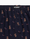 Boxerky Atlantic 2GMB-008 A'2 S-2XL námořnická modř-červená S