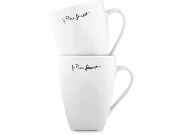 Lamart Dine Sada hrnčekov 2ks 350ml biela / porcelán (8590669248513)