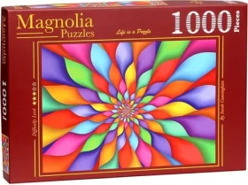 MAGNOLIA Puzzle Dúhové okvetné lístky