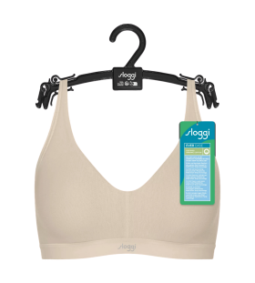 Dámska podprsenka EVER Ease Soft bra - UNKNOWN - light beige 00UH - SLOGGI UNKNOWN S