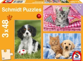 Schmidt Puzzle Moje obľúbené zvieratká