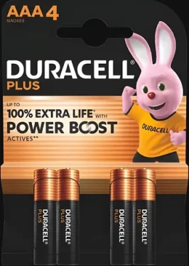 Duracell PLUS AAA (LR03) / Batéria / Alkalická / 1,5 V (176645)