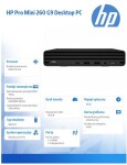 HP hp inc. Komputer Mini Pro 260 G9 i5-1335U 512GB/16GB/W11P 998L4ET