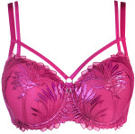 Dámska push-up podprsenka V-10261 Fuchsia dark pink - Axami 75C fuchsie