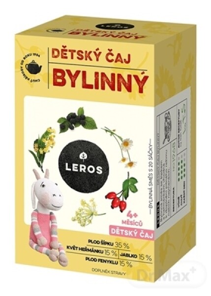 LEROS DETSKÝ ČAJ BYLINNÝ