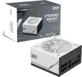 Asus Prime AP-850G biela / ATX / 850W / 80 PLUS Gold / 135 mm / modulárne (90YE00U0-B0NA00)